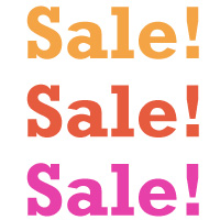 We Put Thing On Sale, Just For you
