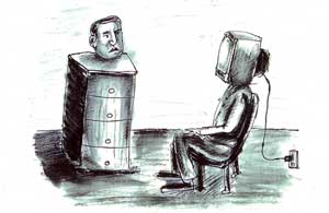 Watching TV