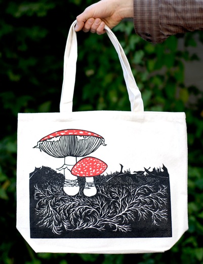 buyolympia.com: Nikki McClure - Mushrooms