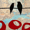 Birds and Poppies