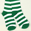sock-c2-greenwhitestripe